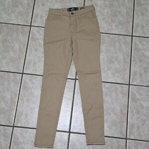 Hollister Khaki Skinny Jeans